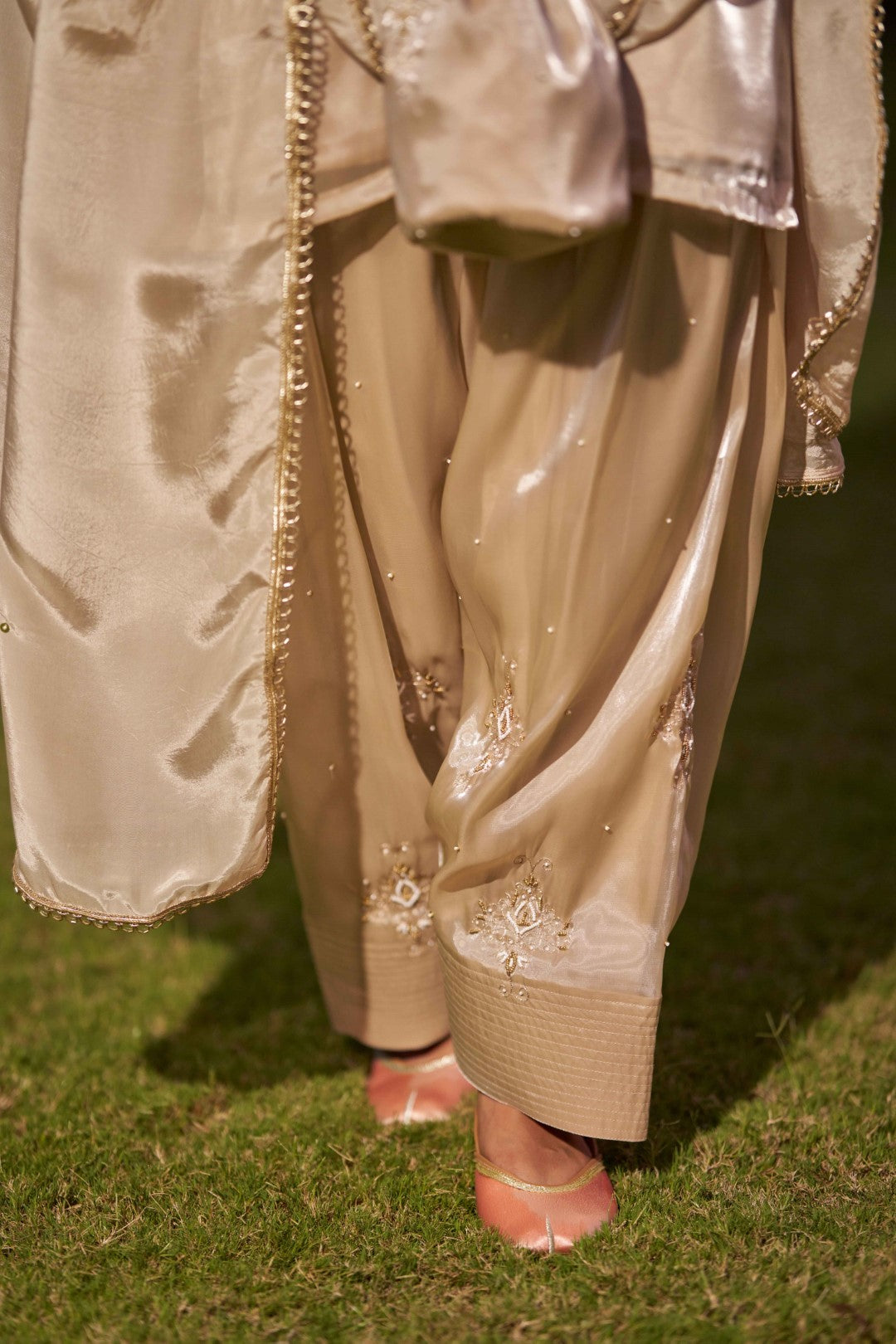 Mehal suit Beige