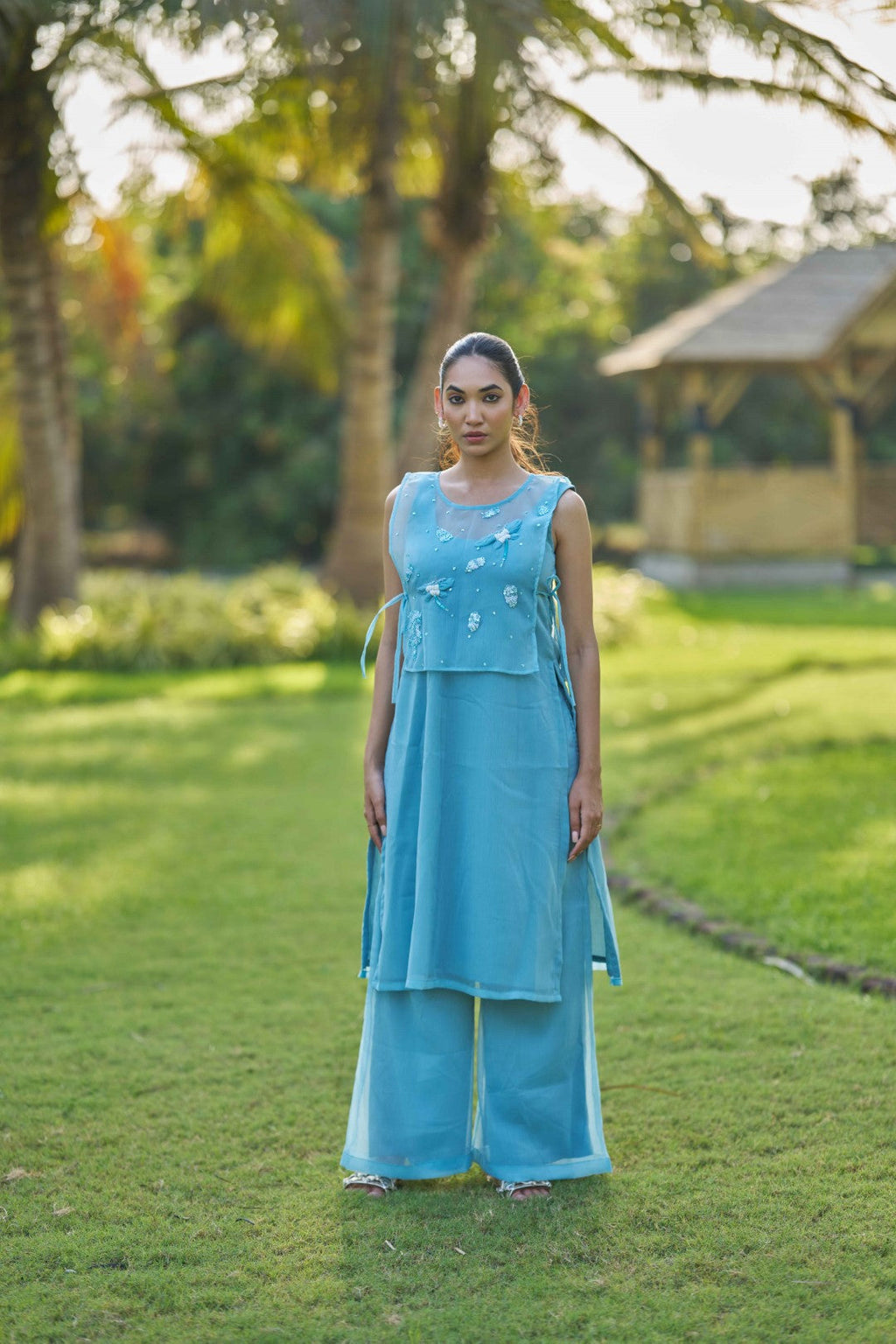 Mrunal Suit Blue