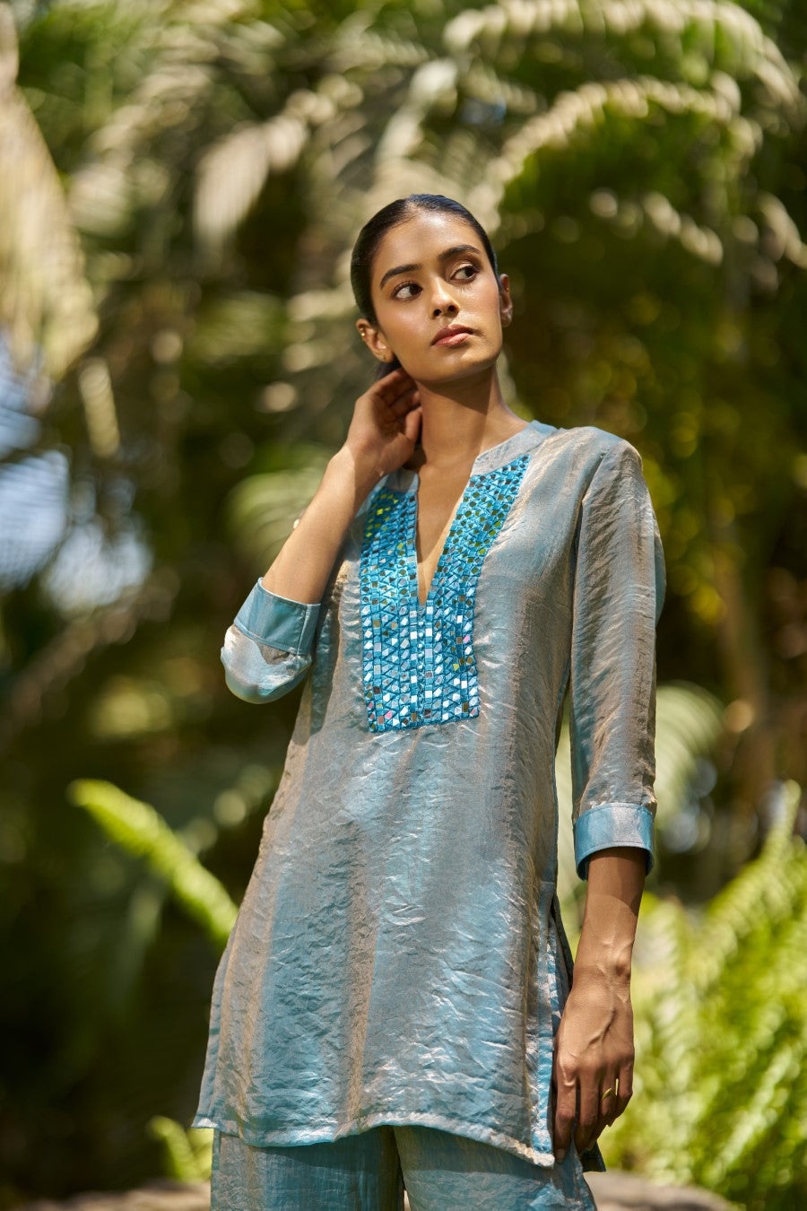 Ishya suit Blue